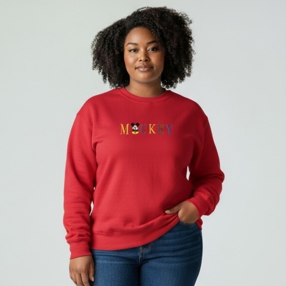 Disney Tops - Vintage 90’s Disney Mickey Mouse Crewneck Sweatshirt​​​